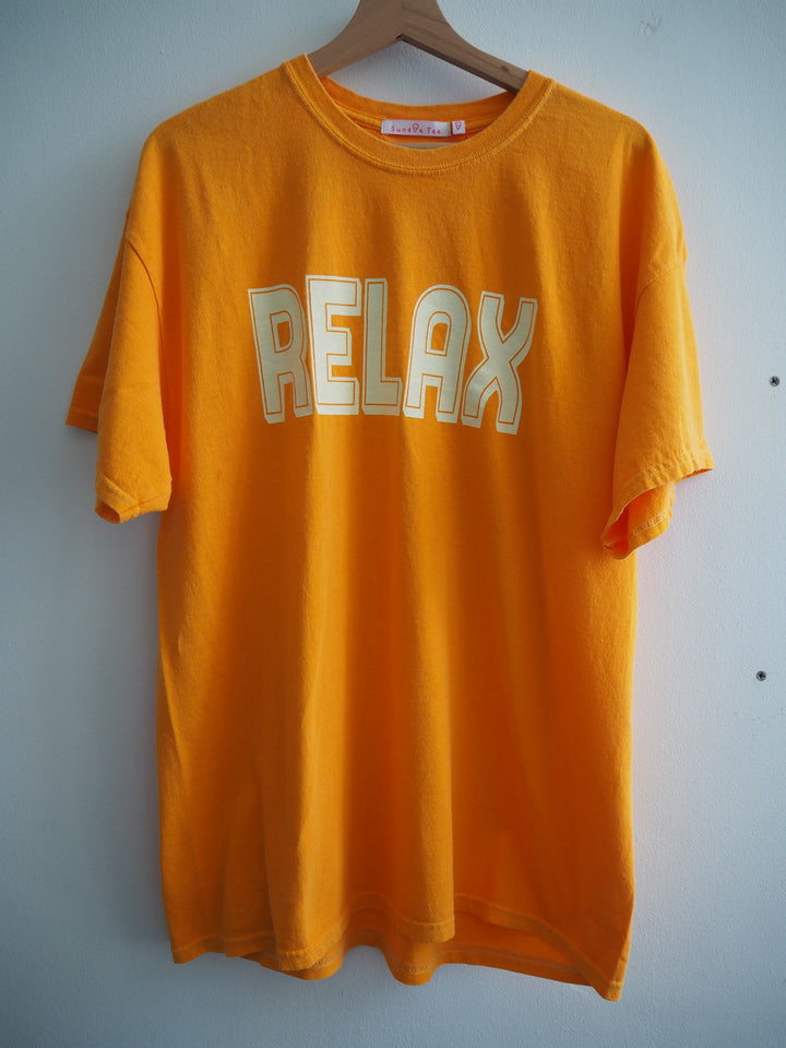 Sundae Tee Relax Vintage Wash Boyfriend T Shirt