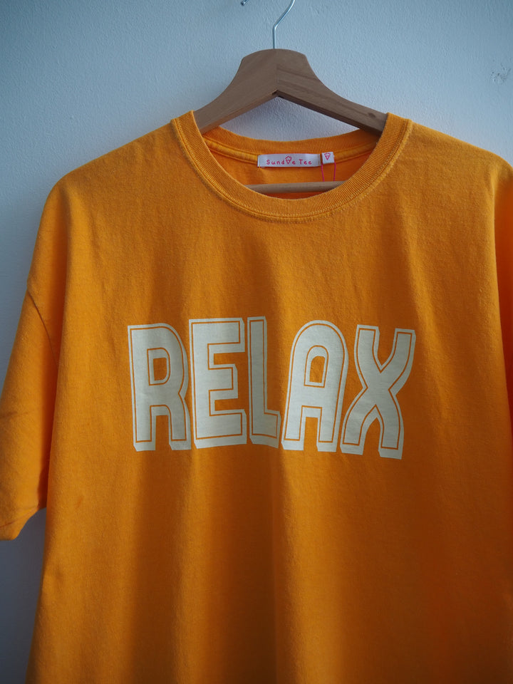 Sundae Tee Relax Vintage Wash Boyfriend T Shirt
