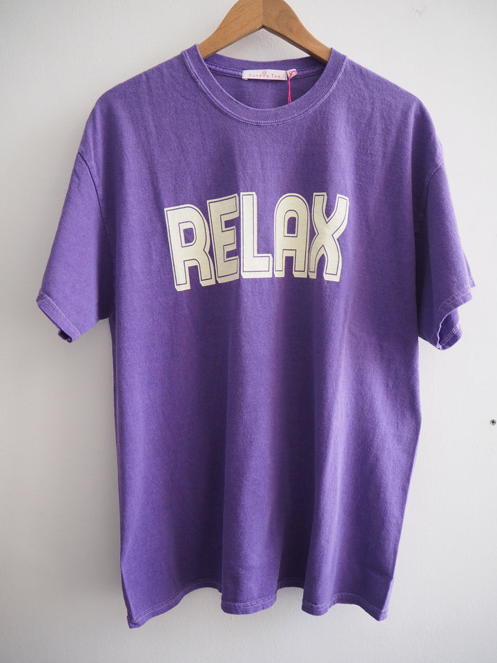 Sundae Tee Relax Vintage Wash Boyfriend T Shirt