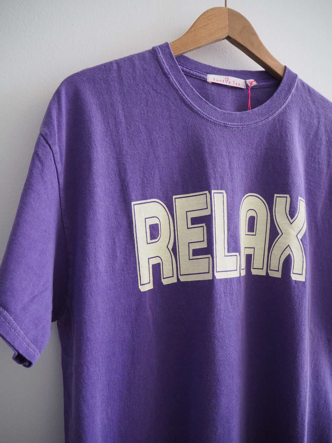 Sundae Tee Relax Vintage Wash Boyfriend T Shirt