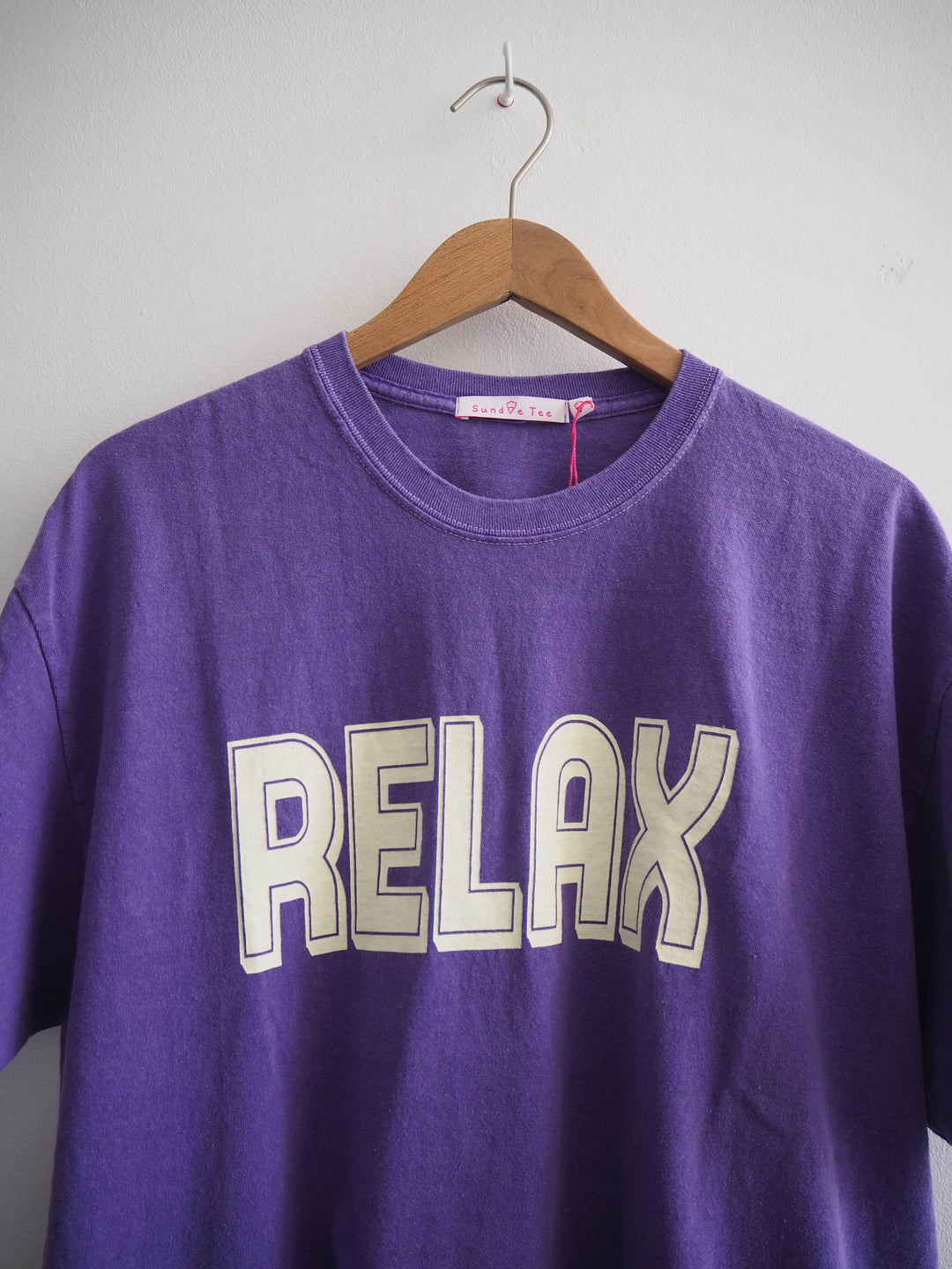Sundae Tee Relax Vintage Wash Boyfriend T Shirt