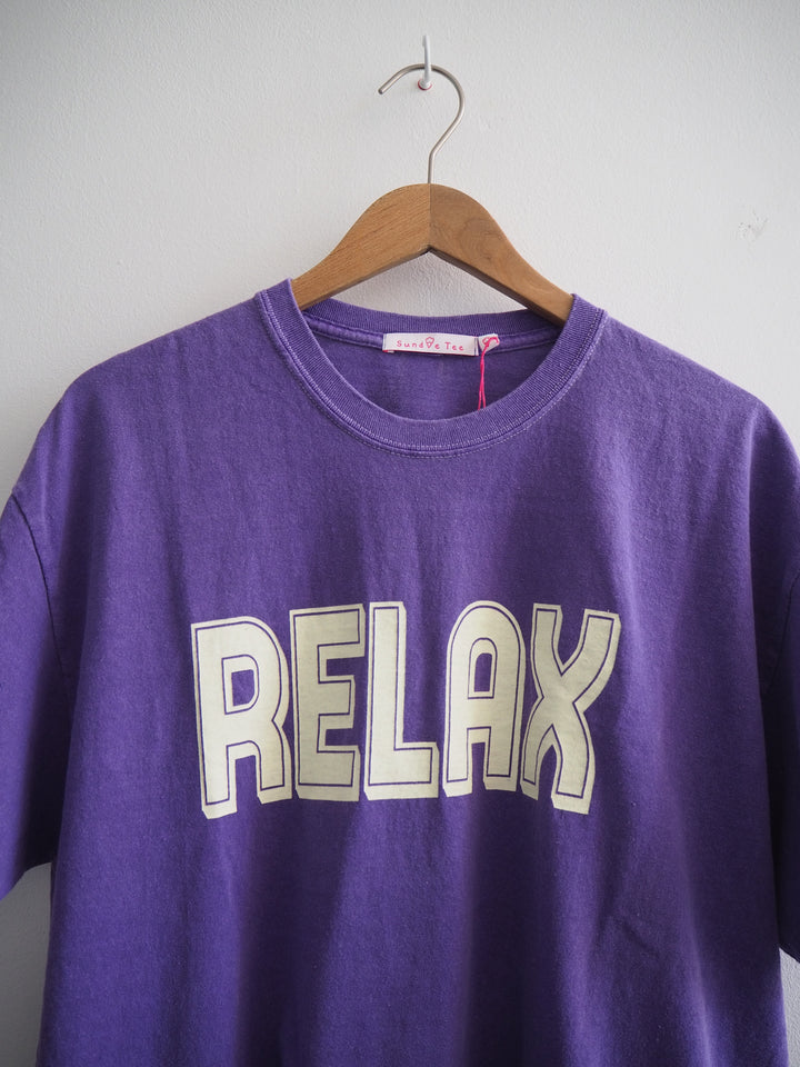 Sundae Tee Relax Vintage Wash Boyfriend T Shirt