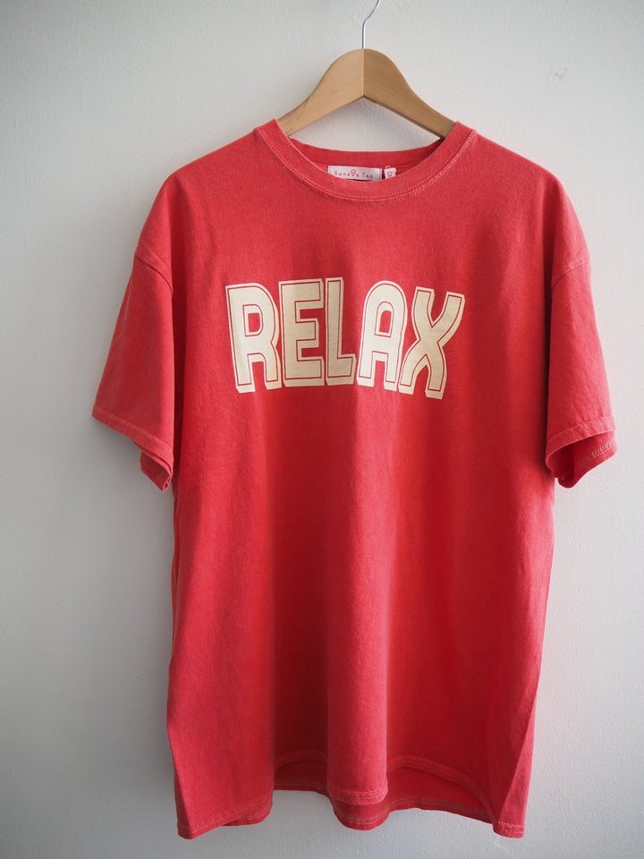 Sundae Tee Relax Vintage Wash Boyfriend T Shirt