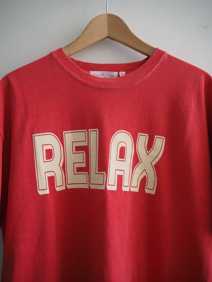 Sundae Tee Relax Vintage Wash Boyfriend T Shirt