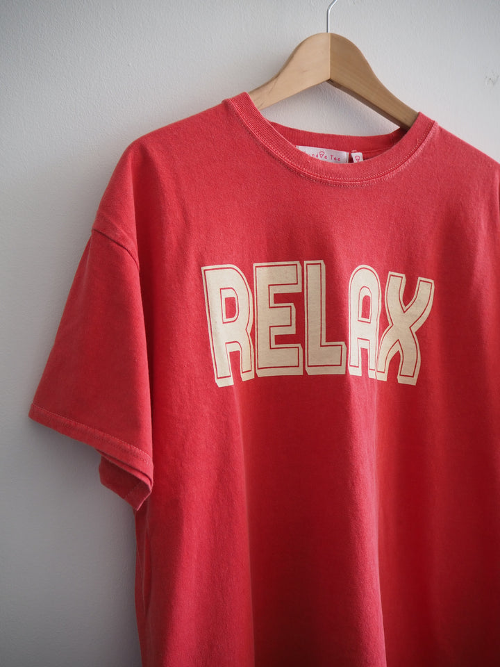 Sundae Tee Relax Vintage Wash Boyfriend T Shirt