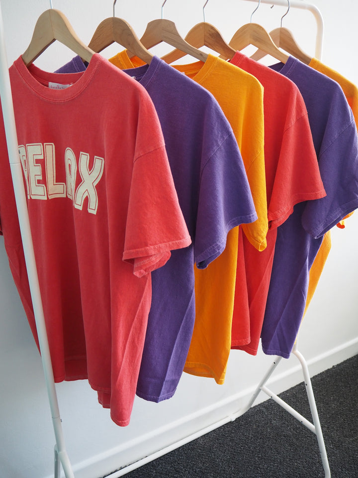 Sundae Tee Relax Vintage Wash Boyfriend T Shirt