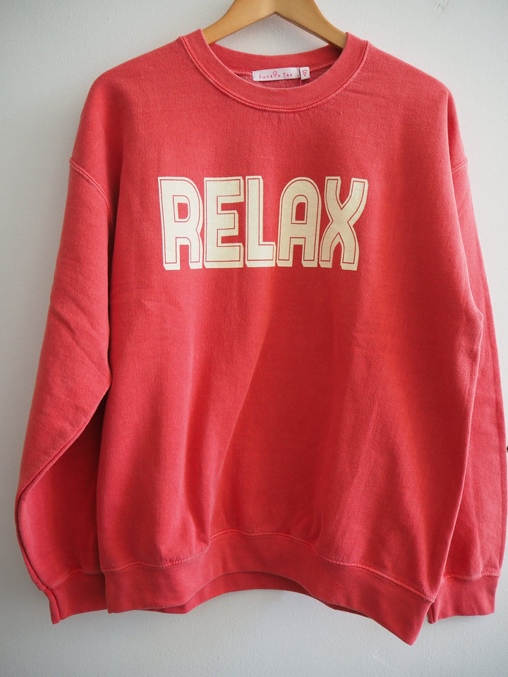 Relax Vintage Wash Sweat