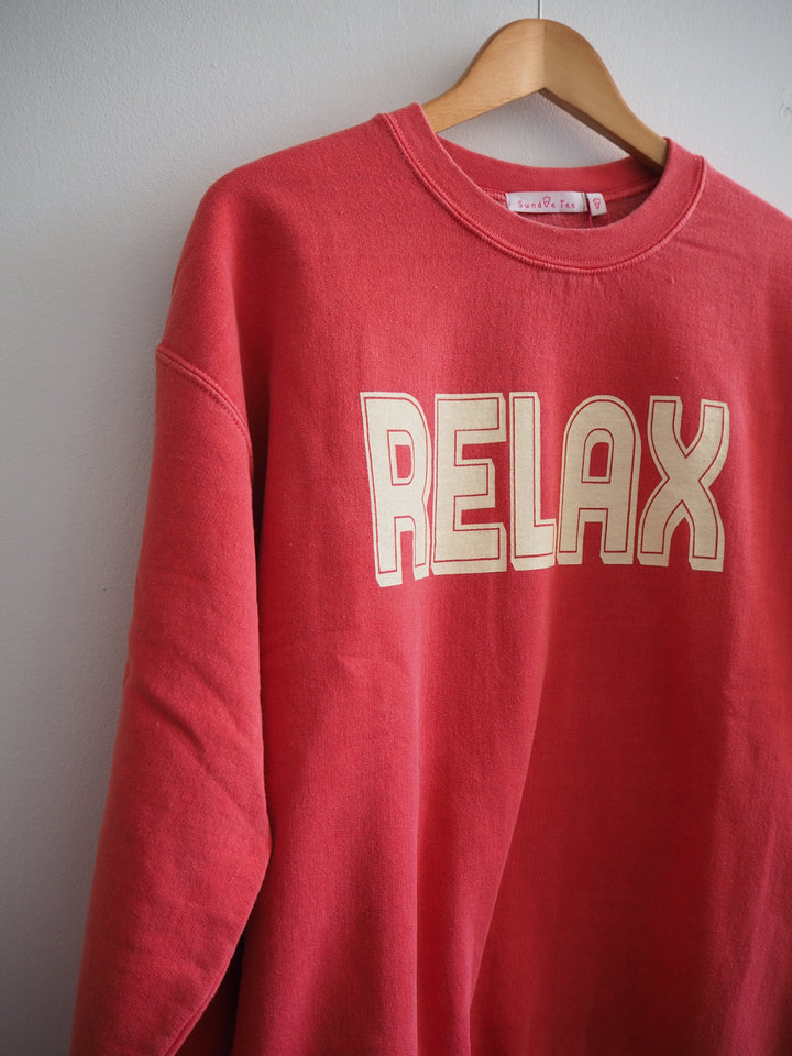 Relax Vintage Wash Sweat