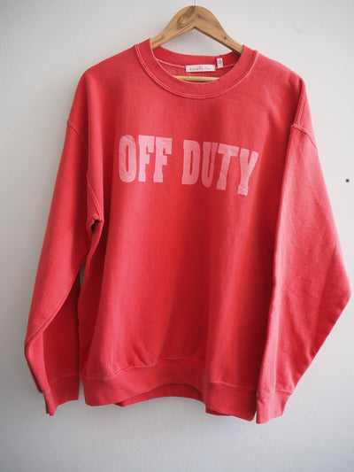 Off Duty Vintage Wash Sweat