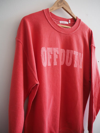 Off Duty Vintage Wash Sweat