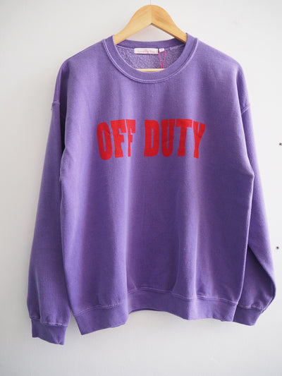 Off Duty Vintage Wash Sweat