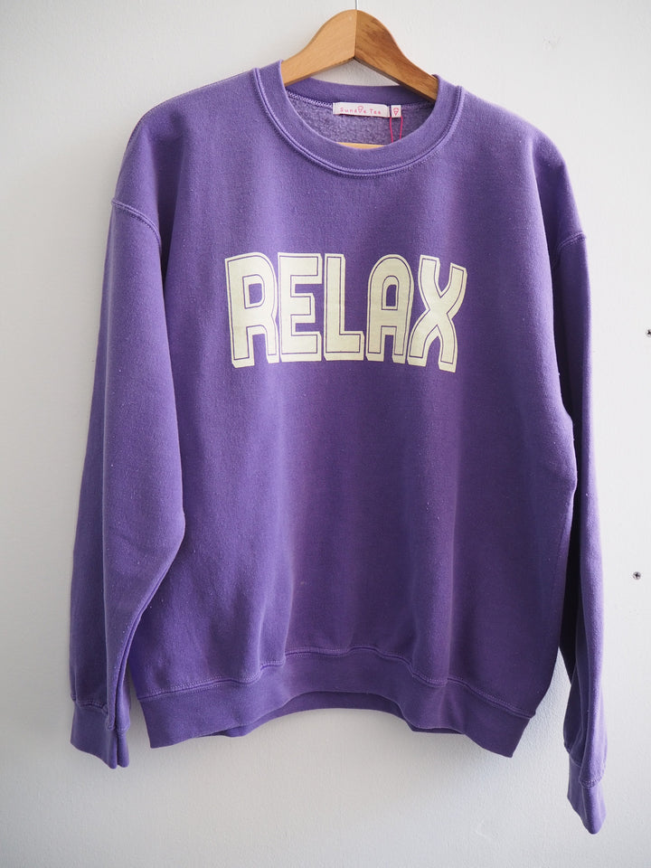 Relax Vintage Wash Sweat