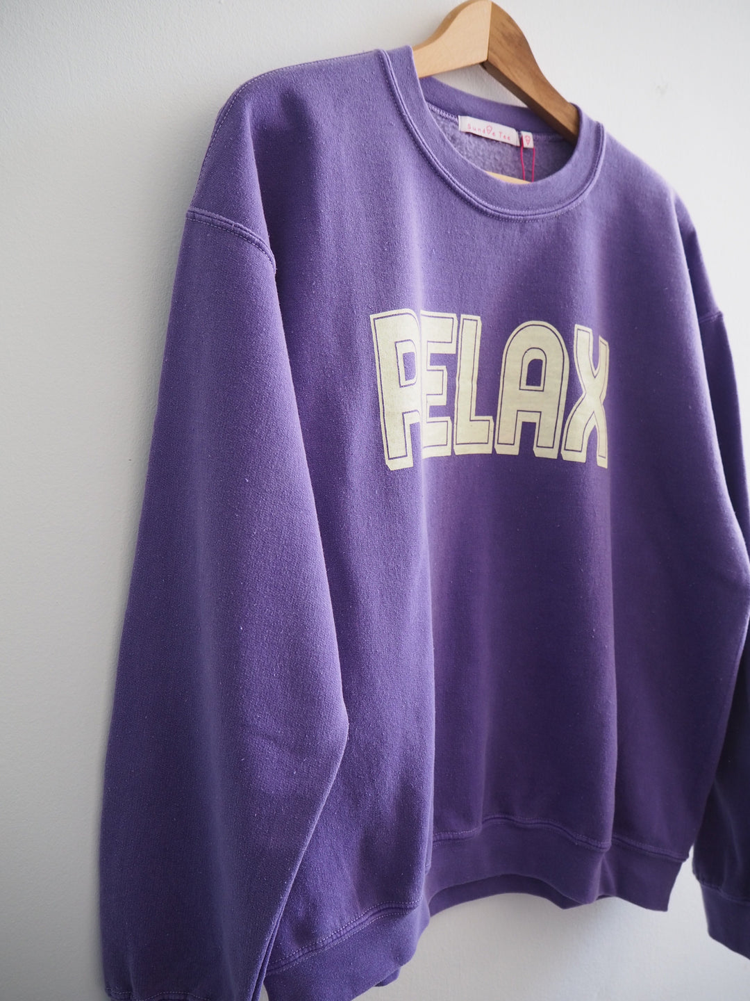 Relax Vintage Wash Sweat