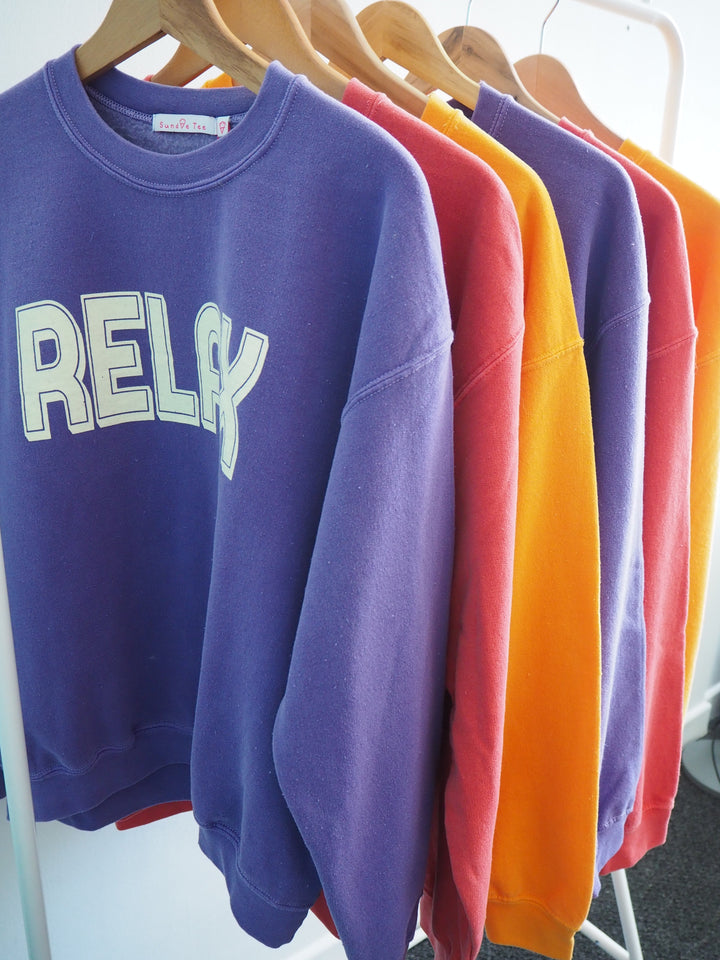 Relax Vintage Wash Sweat