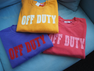 Off Duty Vintage Wash Sweat