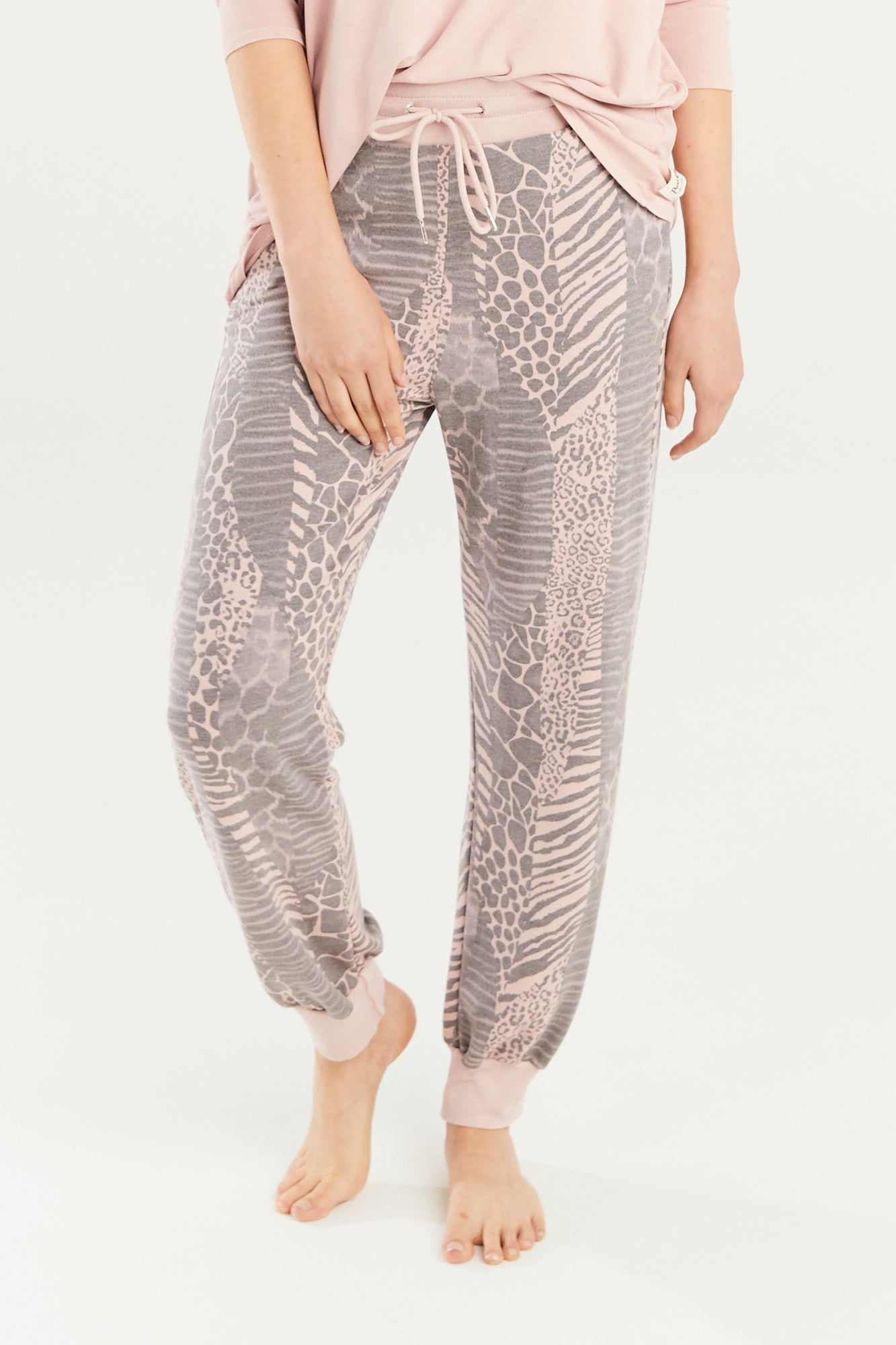 Alex Multi Animal Print Joggers