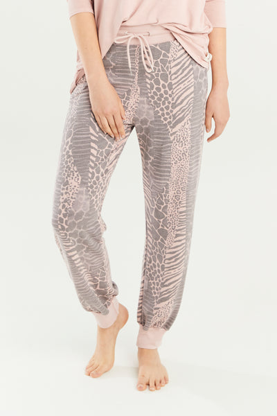 Alex Multi Animal Print Joggers
