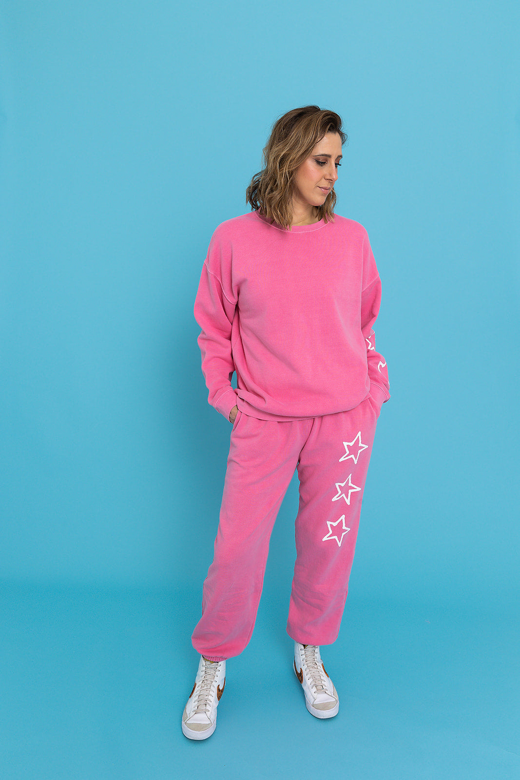 Sundae Tee Star sleeve Sweat