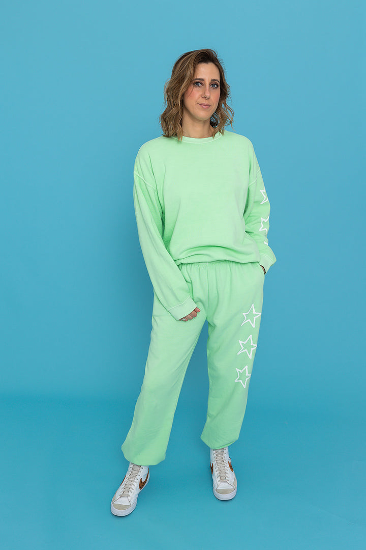 Sundae Tee Star sleeve Sweat