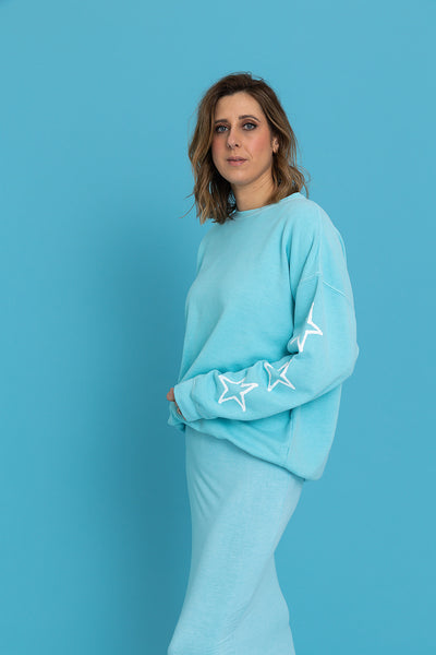 Sundae Tee Star sleeve Sweat