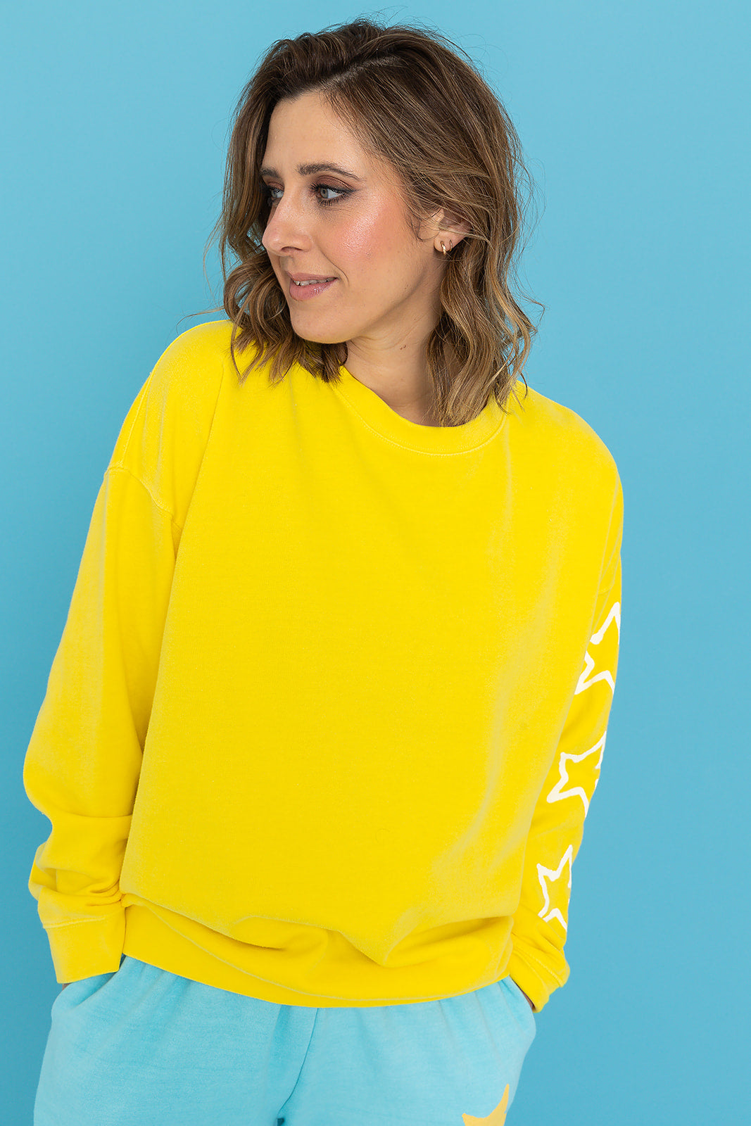 Sundae Tee Star sleeve Sweat