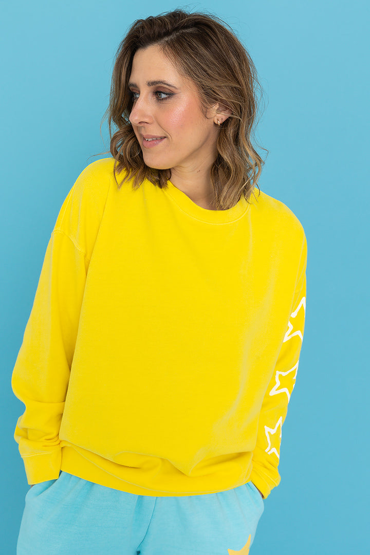 Sundae Tee Star sleeve Sweat