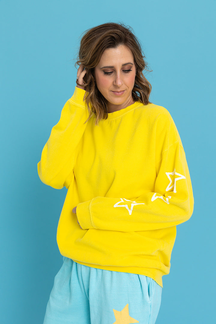 Sundae Tee Star sleeve Sweat