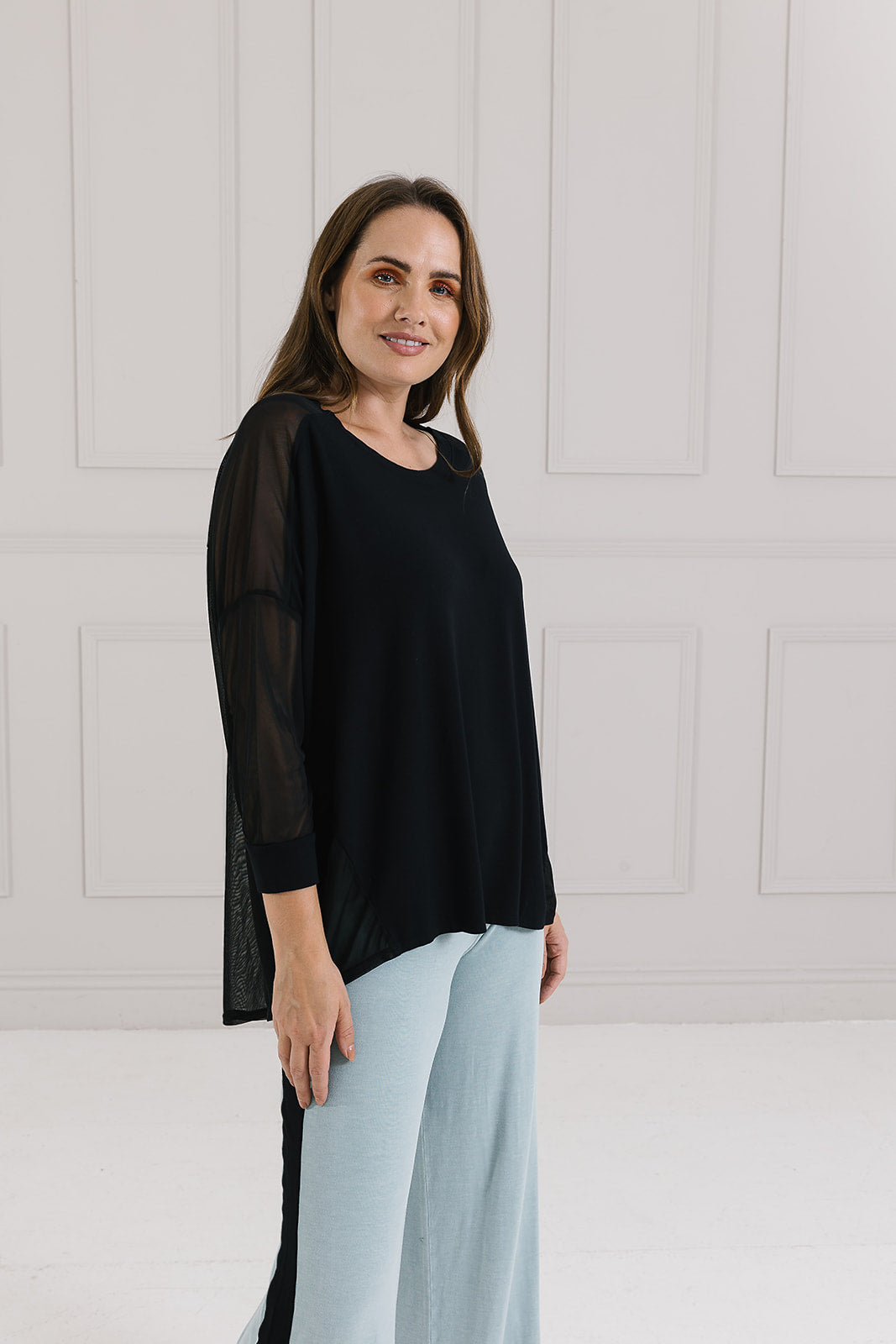 Block Stripe Palz 3/4  Trousers