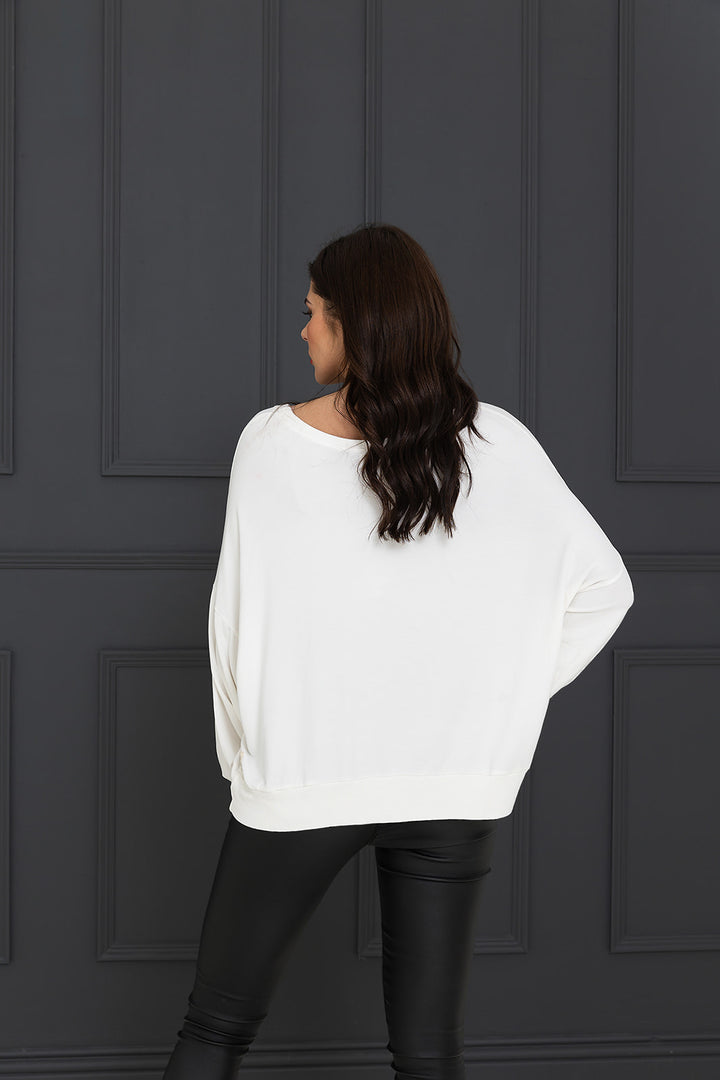 Flower Peace Sign  Gloria Top