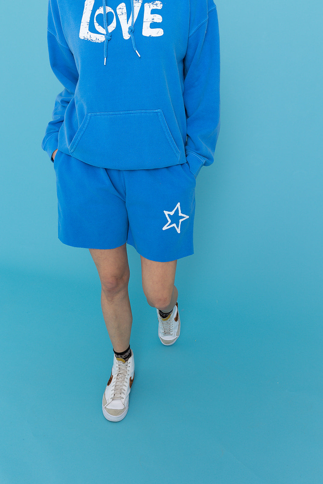 ST23 Star print shorts