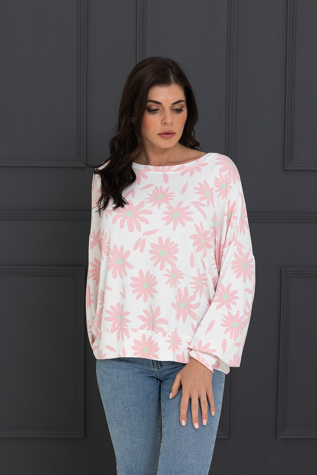 Spring Funky Flower Gloria Sweat