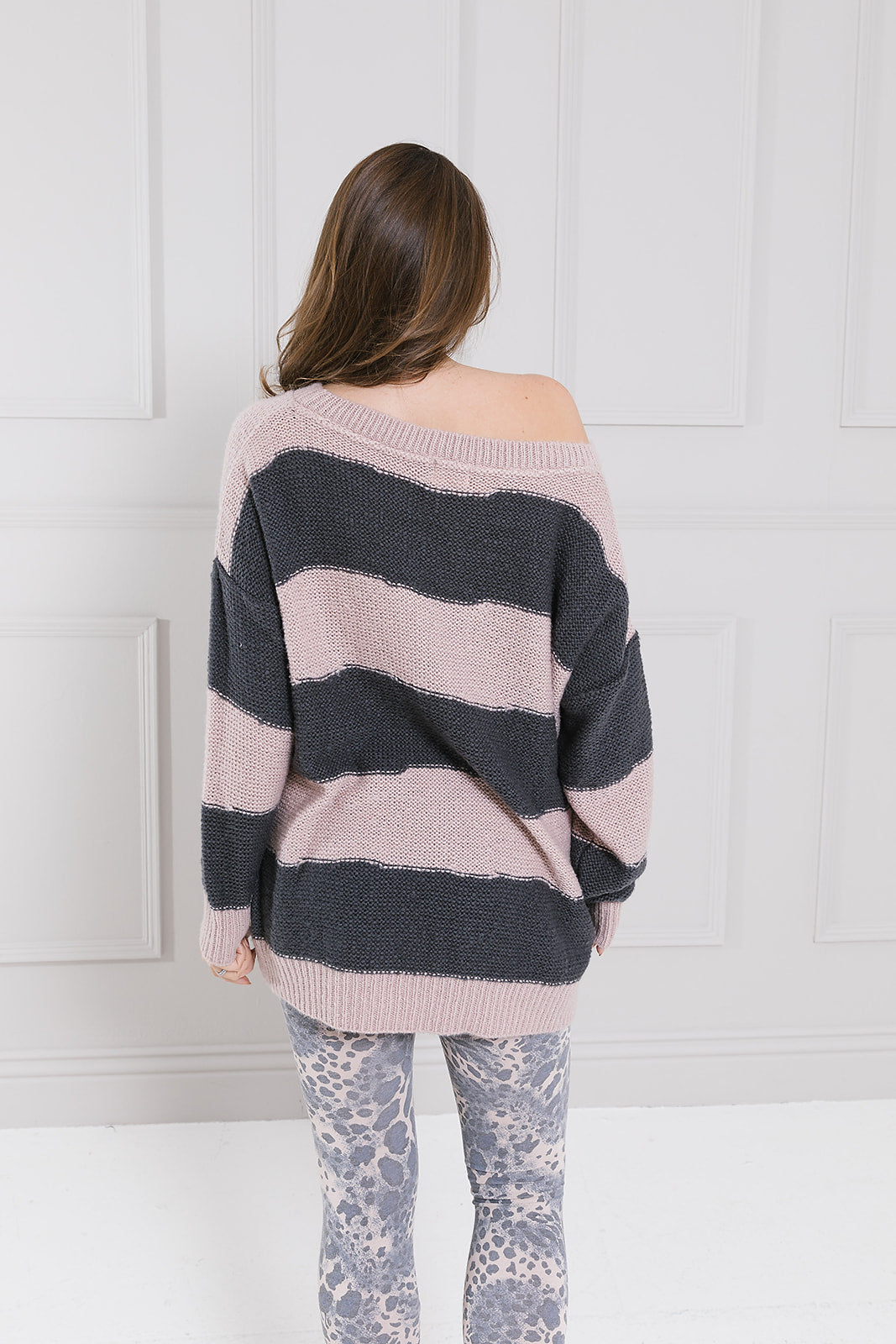 Sadie Stripe Knit Jumper
