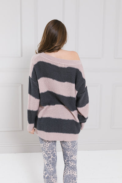 Sadie Stripe Knit Jumper