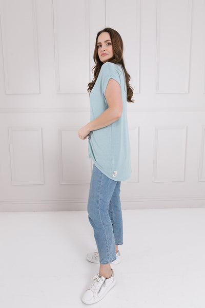 Summer  Short Sleeved Flick Zip Top