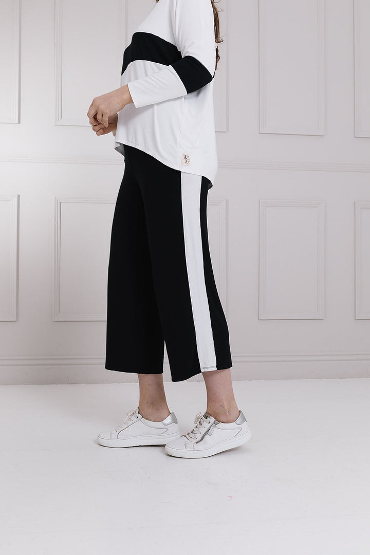 Block Stripe Palz 3/4  Trousers