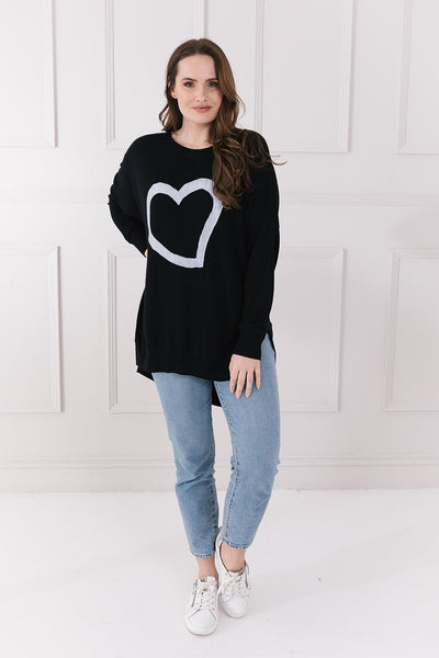 Hi Lo Heart Sweat