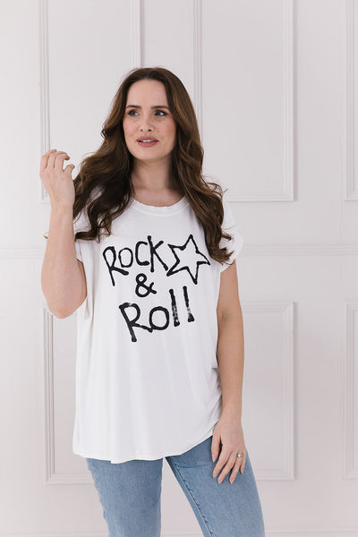 Rock & Roll Tessa sleeveless Tee