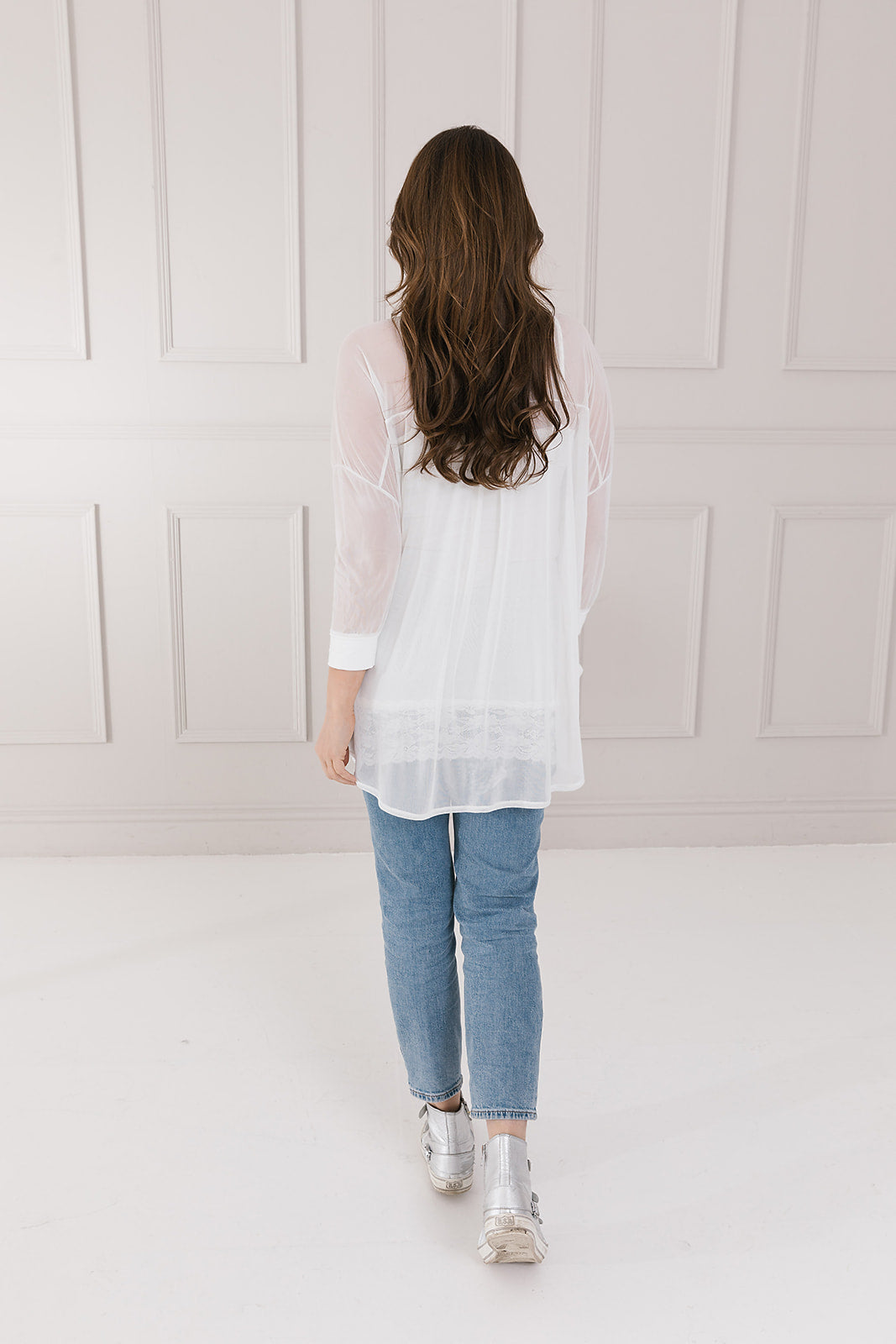 Shirty Chiffon Back