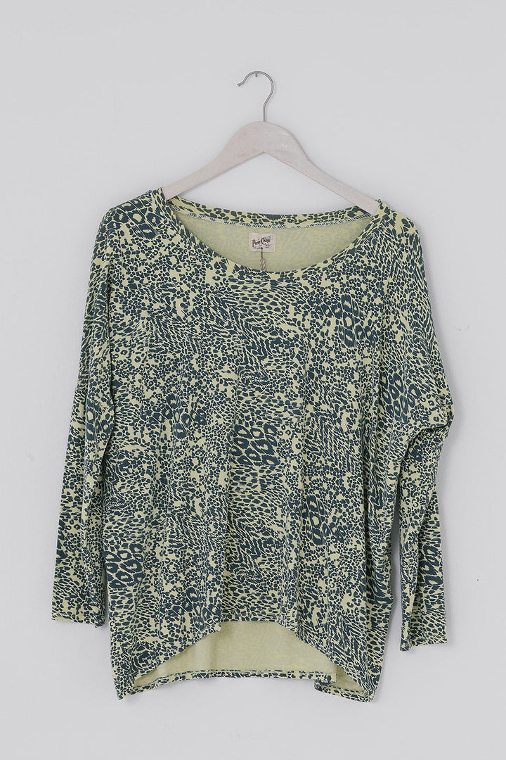 Patchwork Animal Print Karma Top