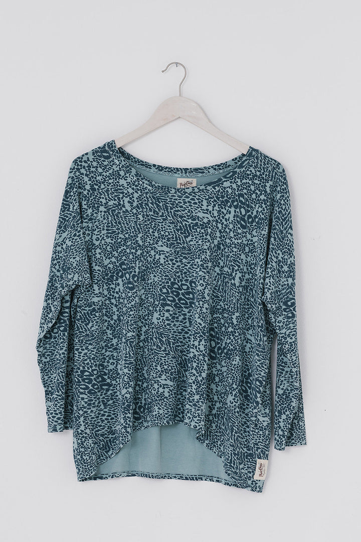 Patchwork Animal Print Karma Top