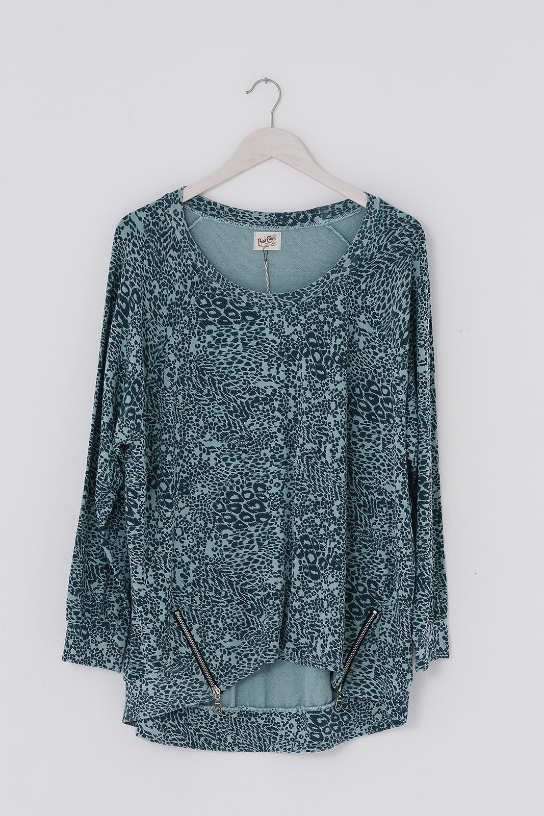 Patchwork Animal print  Zippy Sweat