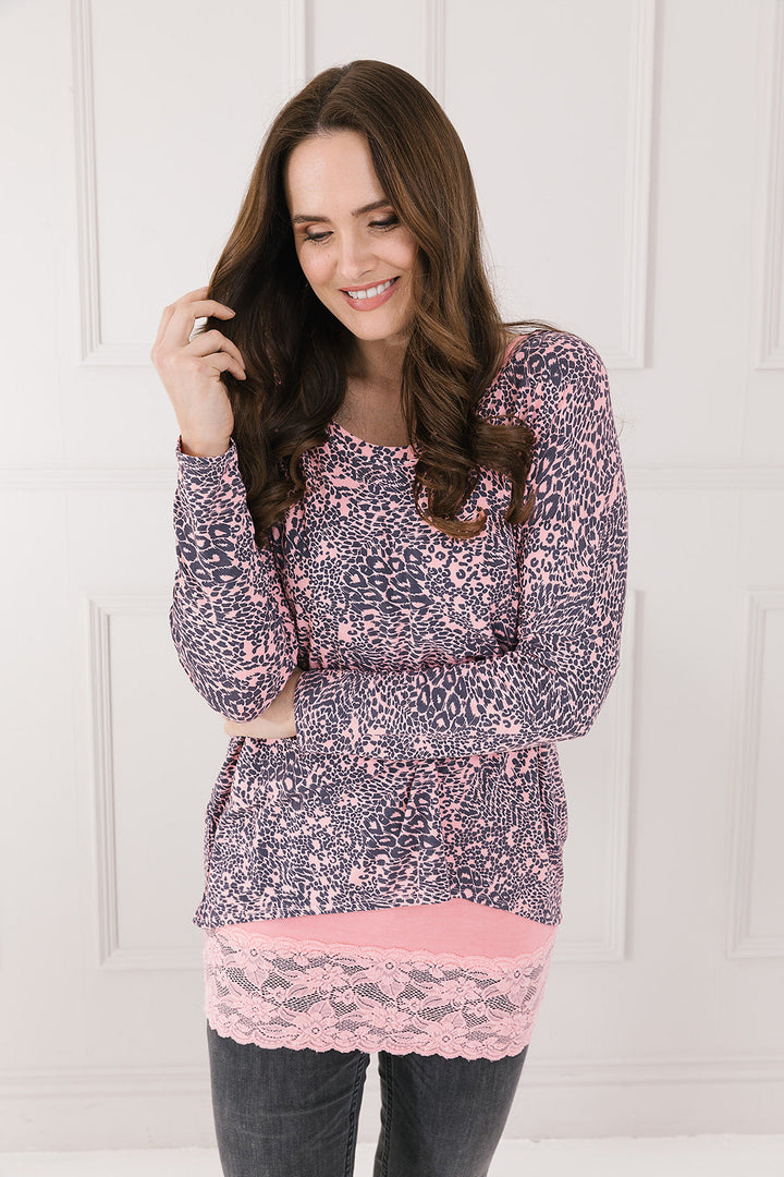 Patchwork Animal Print Karma Top