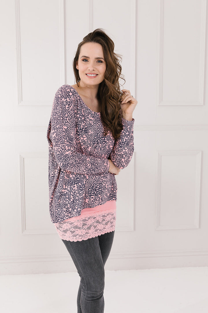 Patchwork Animal Print Karma Top