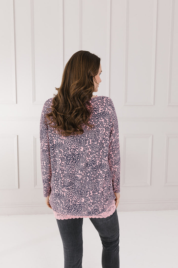 Patchwork Animal Print Karma Top