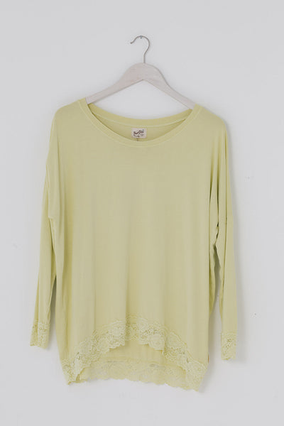 Sale Karma Lace Edge  Top