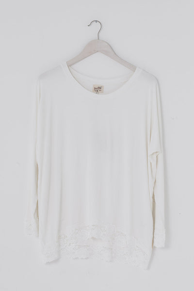Karma Lace Edge  Top