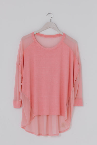 Shirty Chiffon Back