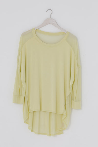 Shirty Chiffon Back