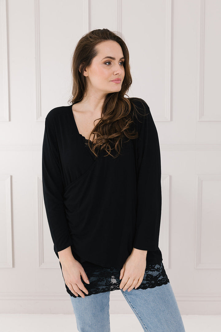 Summer plain Wrappy  Top