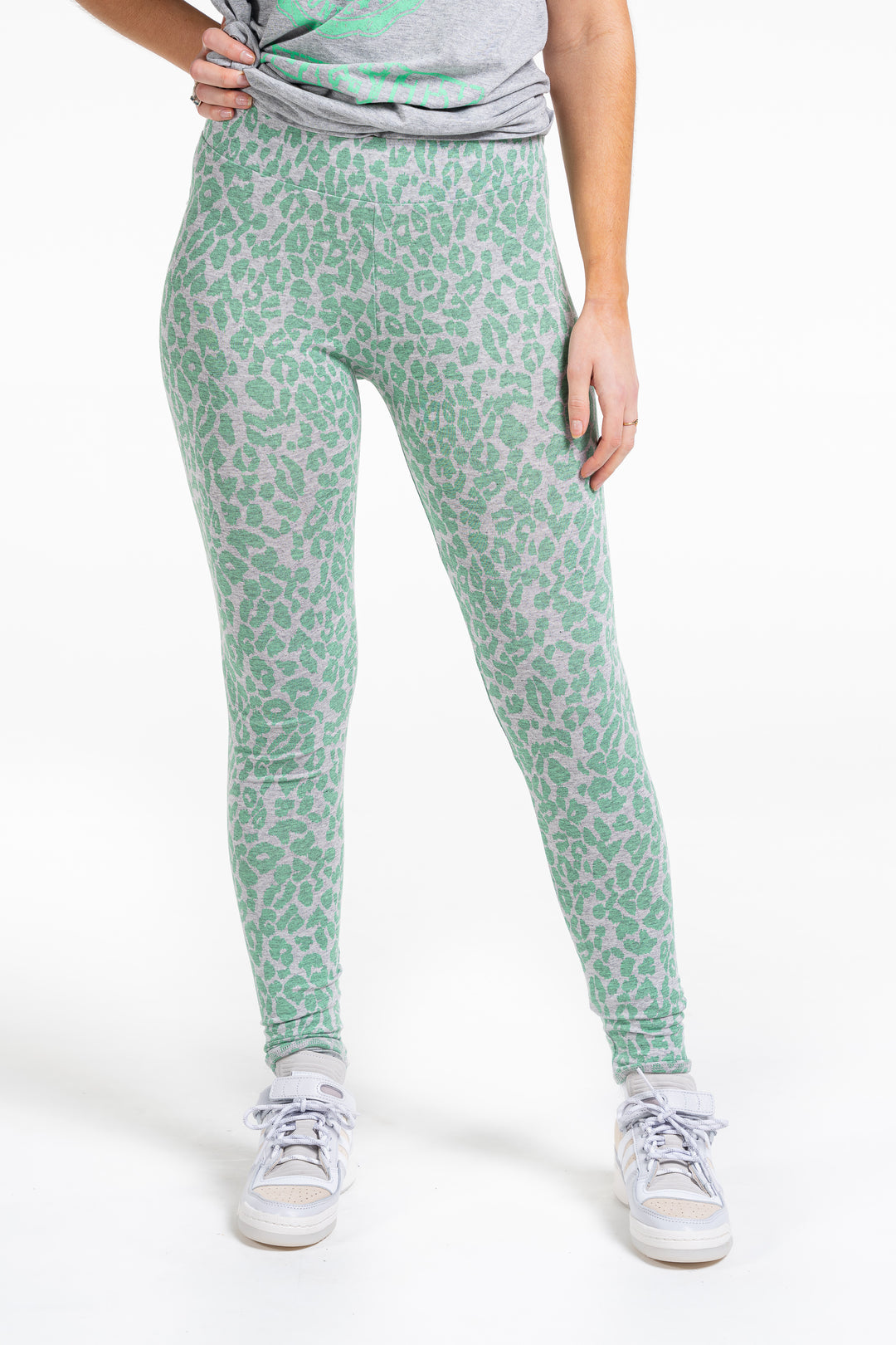 Sundae Tee Alicia Animal Print Leggings